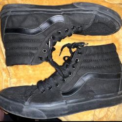 Vans Mens Sk8-Hi Canvas Shoe- Size 11