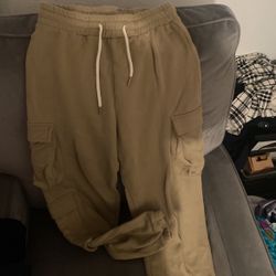 New No Tags Cargo Sweatpants