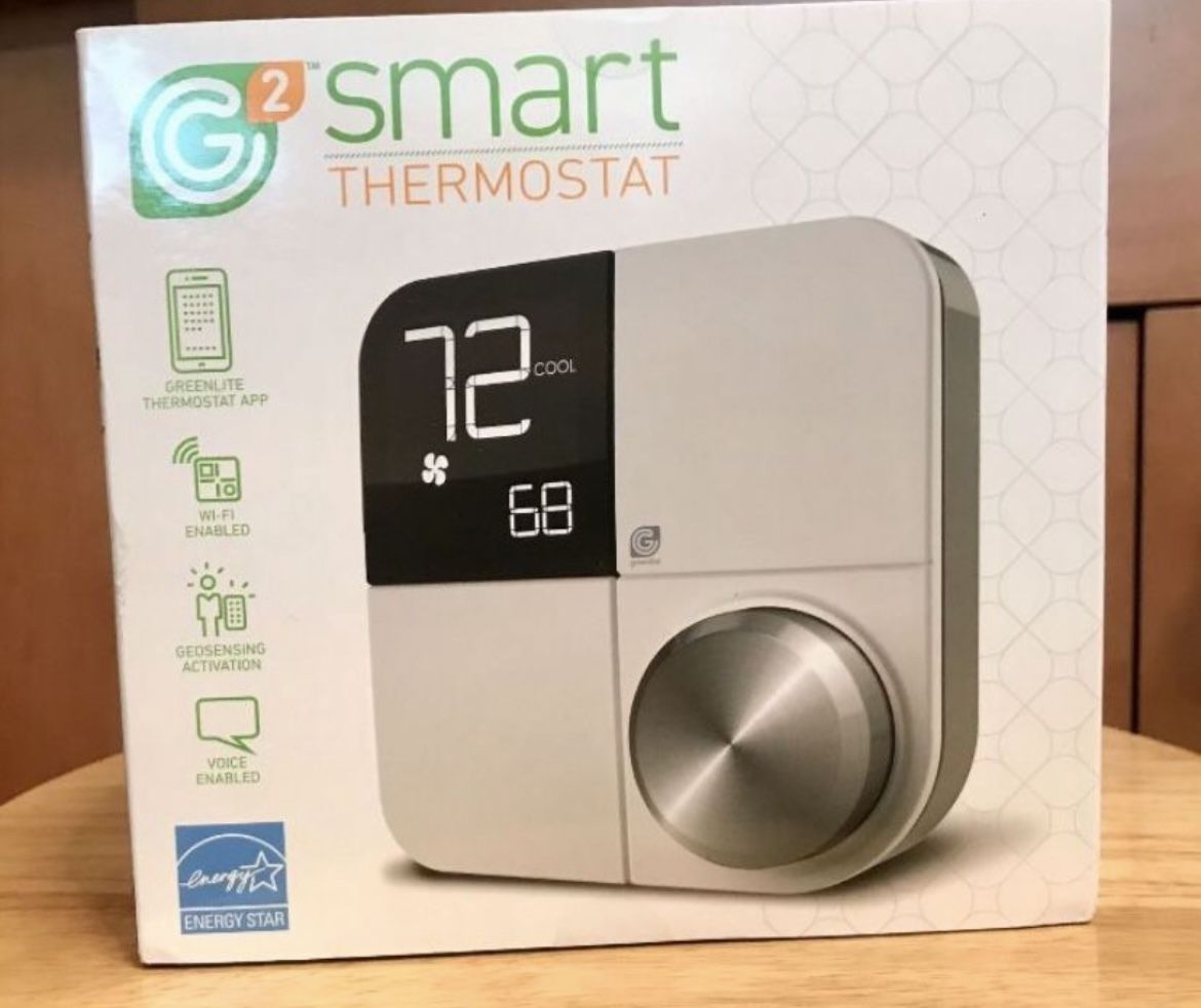 Smart Thermostat Greenlite G2, Wi-Fi & Voice Enabled, NEW