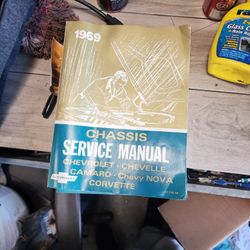 1969 Chevrolet  Chevelle , Camaro Nova Service Manual 