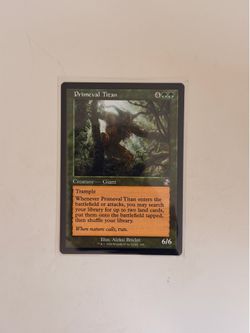 Primeval Titan (TMR) 365 - magic: the gathering mtg card