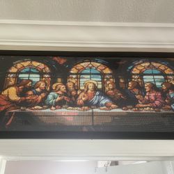 Last Supper Diamond Art With Frame