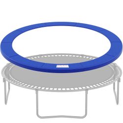 SONGMICS Trampoline Pad 14ft Replacement Trampoline Safety Pad Spring Cover - Blue
