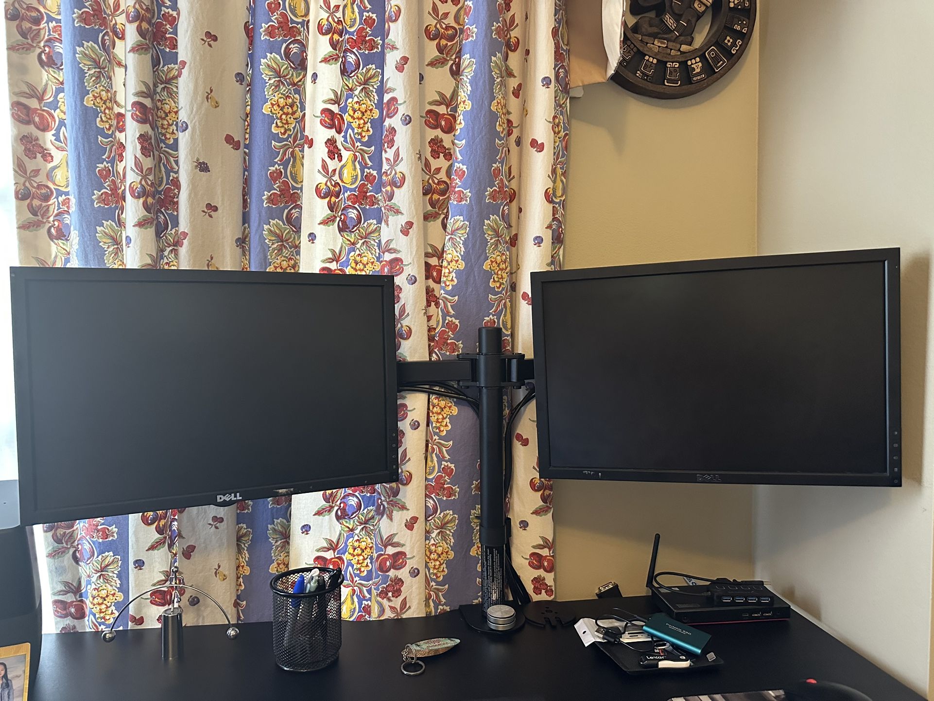 Dual 19” Dell Monitors