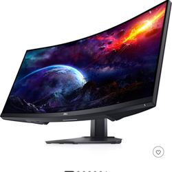 Dell S3422DWG 34" WQHD Curved Gaming Monitor 3440 x 1440 144Hz