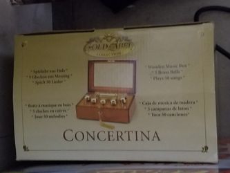 Vintage Giant Music Box NEW IN BOX