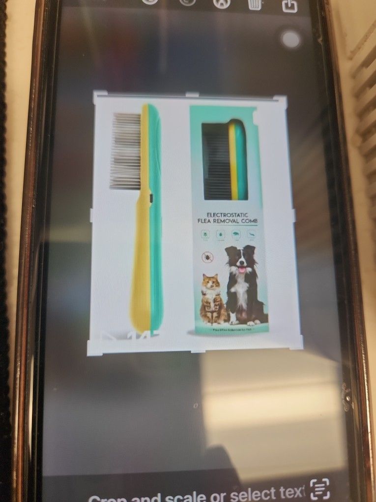 Electrostatic Flea Removal Comb DOG