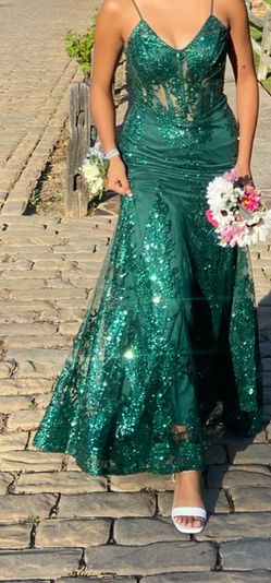 Homecoming/Prom Emerald Dress