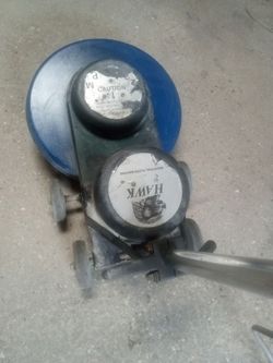Hi speed hawk  buffing machine