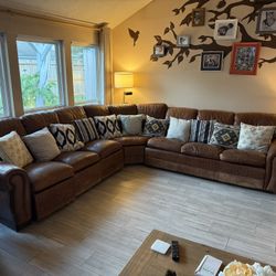 Sectional Leather Sofa