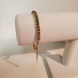 Gold Beads Bracelet 