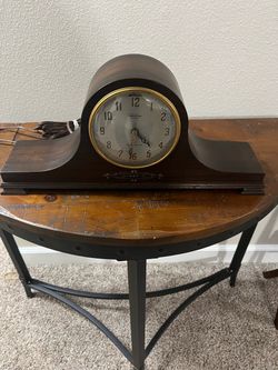 Electric Westminster Telechron Vintage Electric Mantel Clock