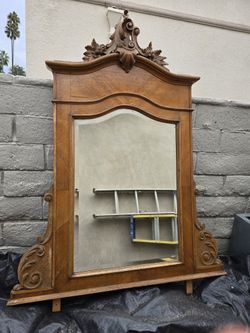 Antique Italian Vanity Mirror - Bernasconi & Cibiati, Seregno