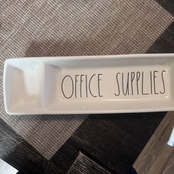 Rae Dunn Office Supplies Desk Organizer