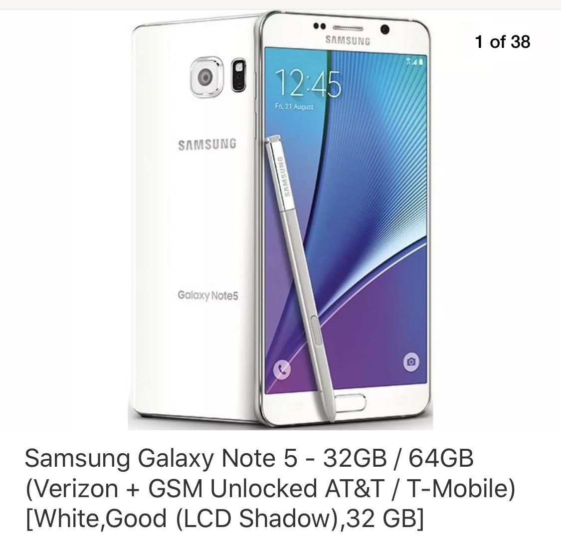 NOTE 5 VERIZON UNLOCKED