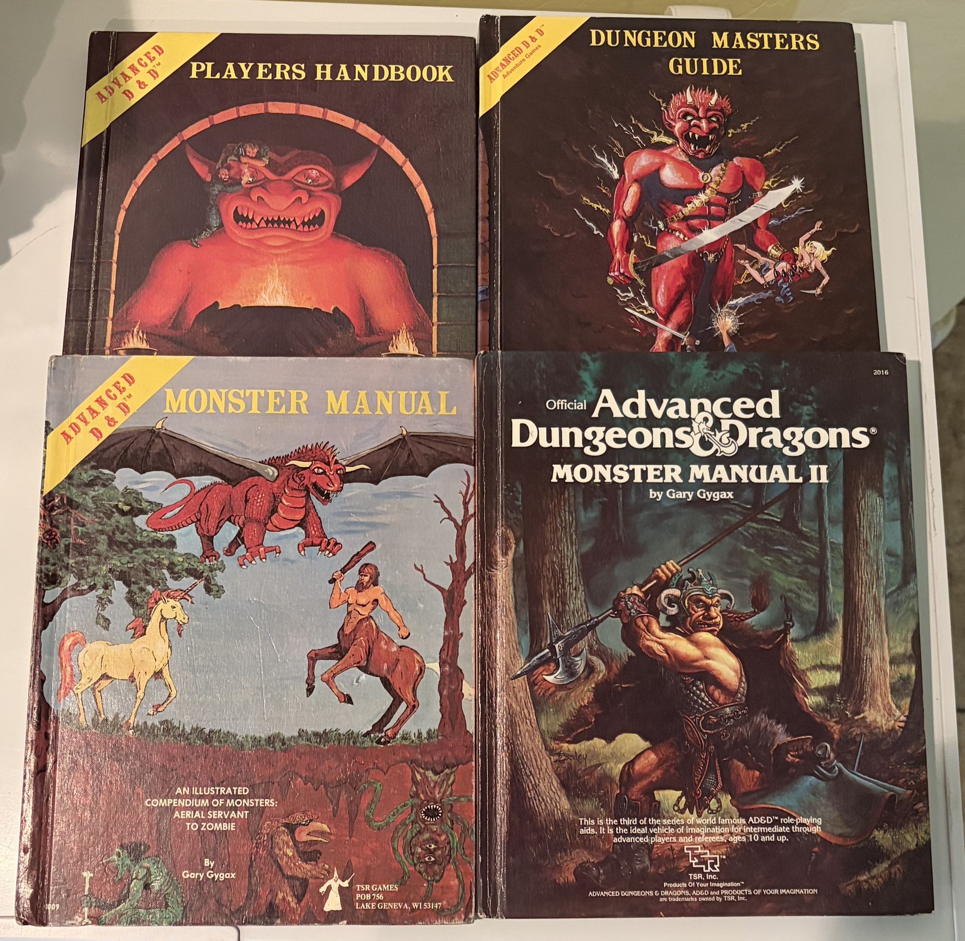 Advanced Dungeons & Dragons AD&D Monster Manual 1&2, DM, Player Guide MUST SEE🔥