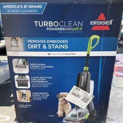 BISSELL 2085 TurboClean Powerbrush Pet Upright Carpet Cleaner Machine