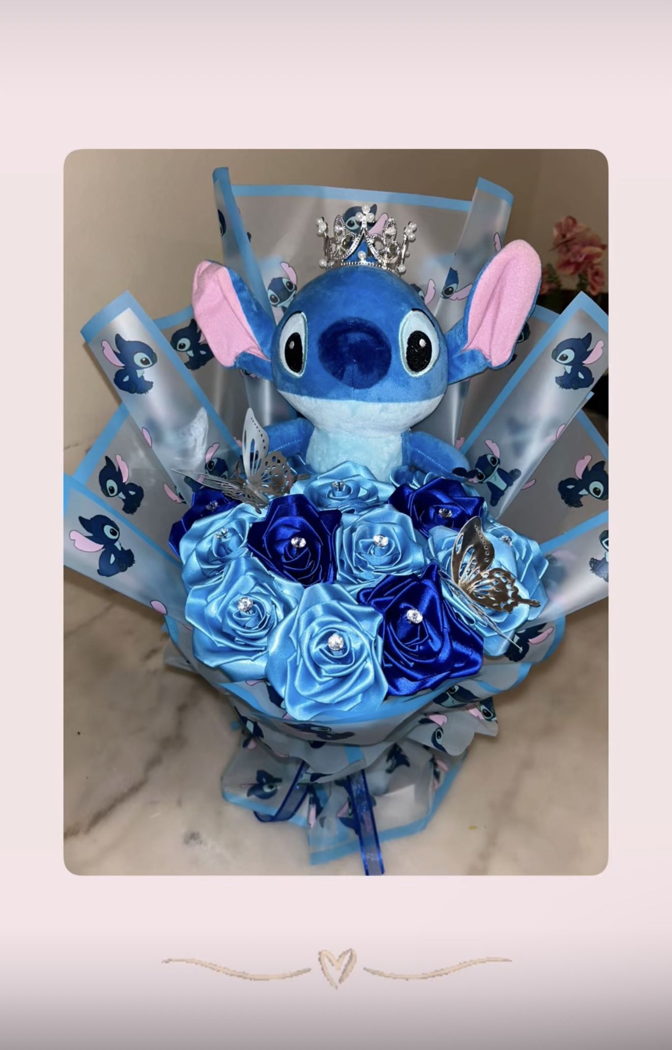 Stitch Everlasting Bouquet/ Stitch Ramo Eterno💐