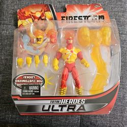 Firestorm Total Heroes Unopened 2014 Mattel DC Comics Ultra Action Figure MOSC