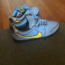 Power Puff Dunks Blue
