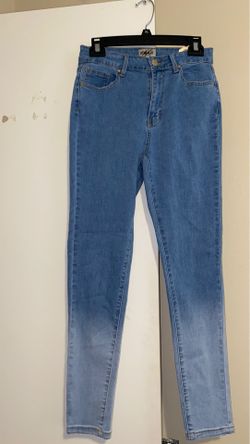Dark to light jeans