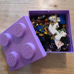 Lego Minifigure Lot of 48 Minifigures (Harry Potter, Vintage, Exo-Force and More)