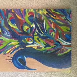 Peacock Painting
