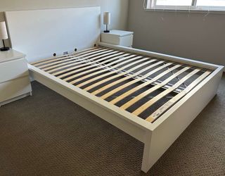 IKEA MALM Queen Bed Frame