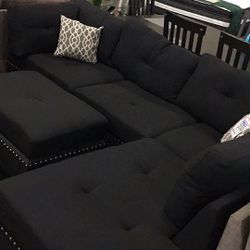 Sectional With Ottoman Included $599.99