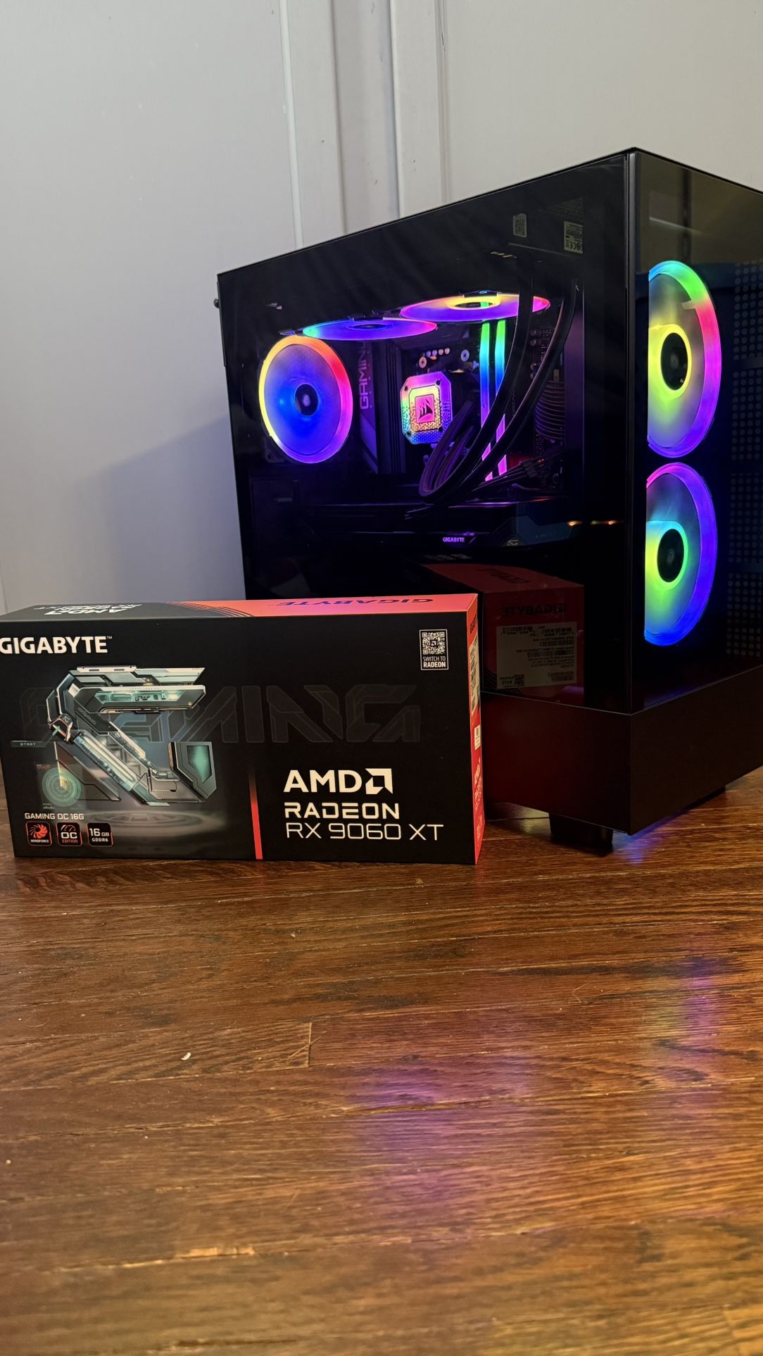 GAMING PC | RYZEN 7 7700X | AMD RX 9060 XT 16G | 32GB DDR5 RAM | 1TB M.2 STORAGE | WINDOWS 11 PRO