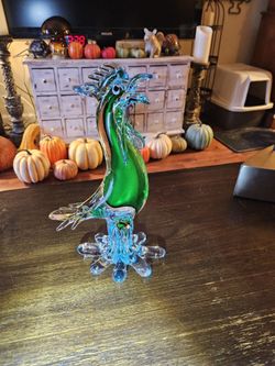 Murano Glass Funky Bird