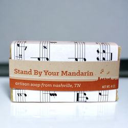 Stand By Your Mandarin Music City Suds Soap Nashville Artisan Bar Soap 4oz.