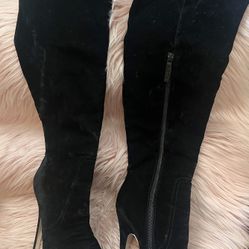 Beautiful High Boots In Very Good Condition! Used One Time Only!