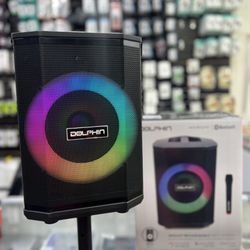 !!Early Holiday Sale!! Portable Bluetooth Speaker with Tiltable Function with Wireless mic