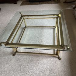 Square coffee table