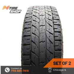 Set of 2 Used  10.5/32  LT  265/70R17  121/118S  Yokohama  Geolandar A/T G015