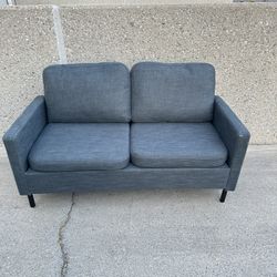 Modern Loveseat With USB Port 