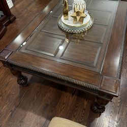 Ashley Furniture Coffee Table & End Tables