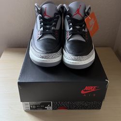 Jordan 3 Retro Black Cements