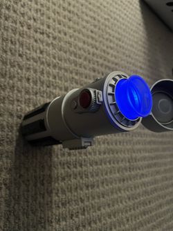 Blue Light Saber Light Up Water Bottle