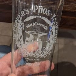 Dr Pepper's Vintage Collectible Glasses (5)