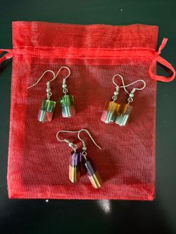 Colorful earrings