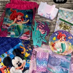 Little Mermaid Theme Party Extras