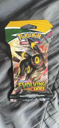 Evolving skies sleeved blister sealed umbreon art