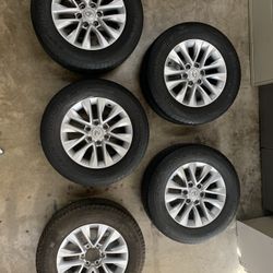 Lexus GX460 OEM Wheels, With Tires and a Spare