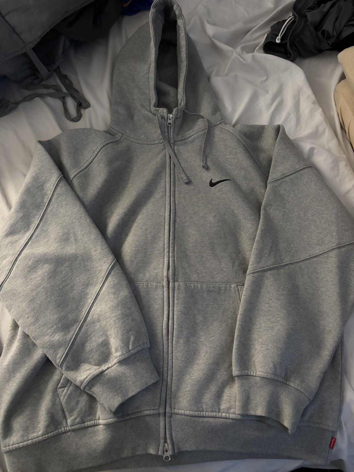 Supreme Nike zip up size XL but can also fit XXL
