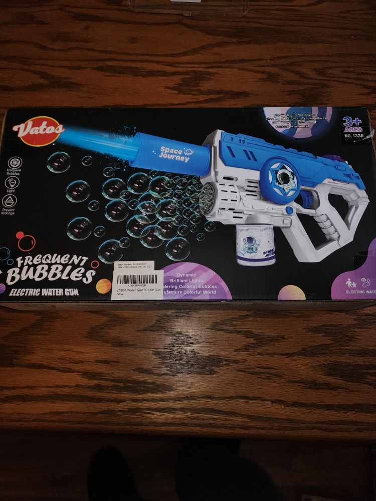 vatos Water Gun & Bubble Gun