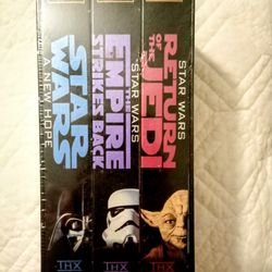Star Wars Trilogy Giftpack (VHS, 1995) Factory Sealed Super Rare!!