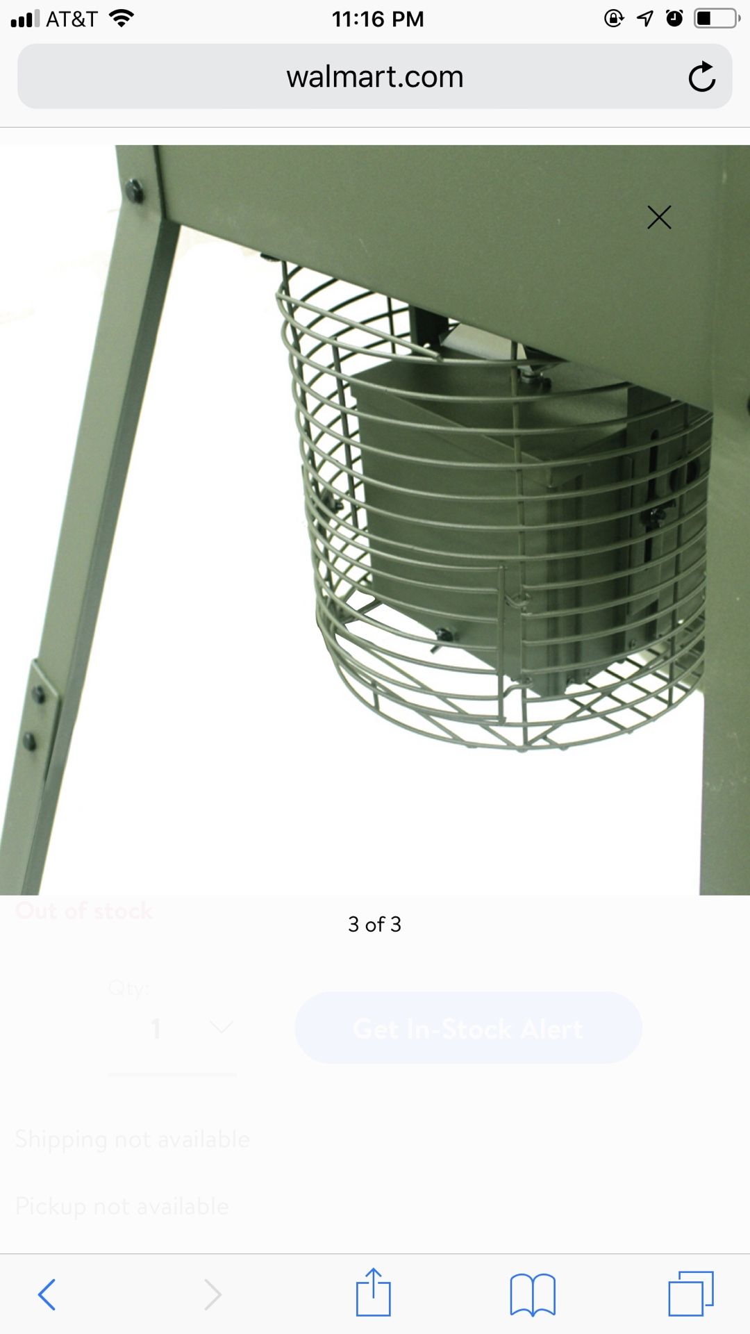 Mossy Oak GameKeeper 200lb Capacity Steel Deer Feeder for Sale in