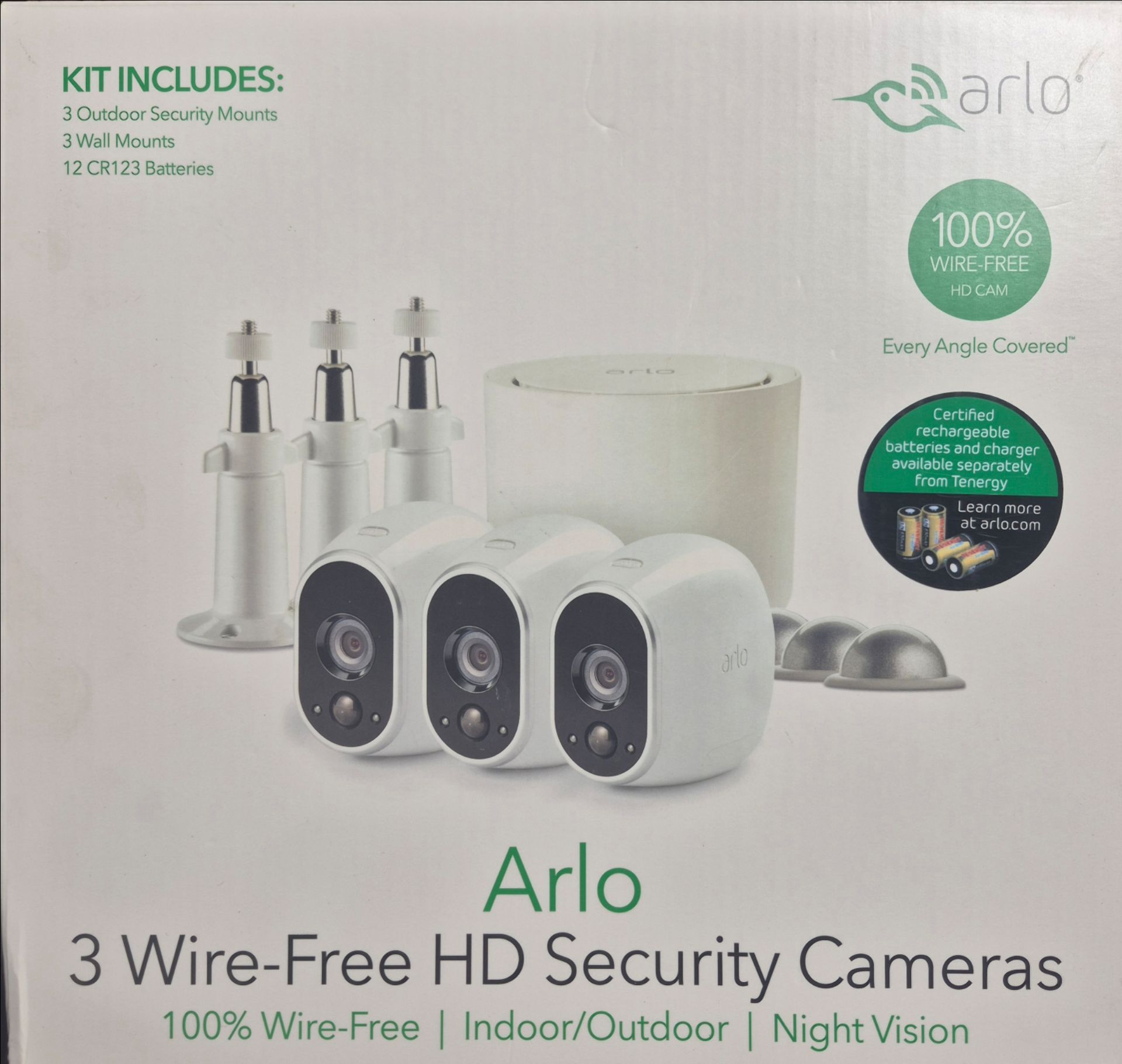 Arlo Wireless 3 Camera System